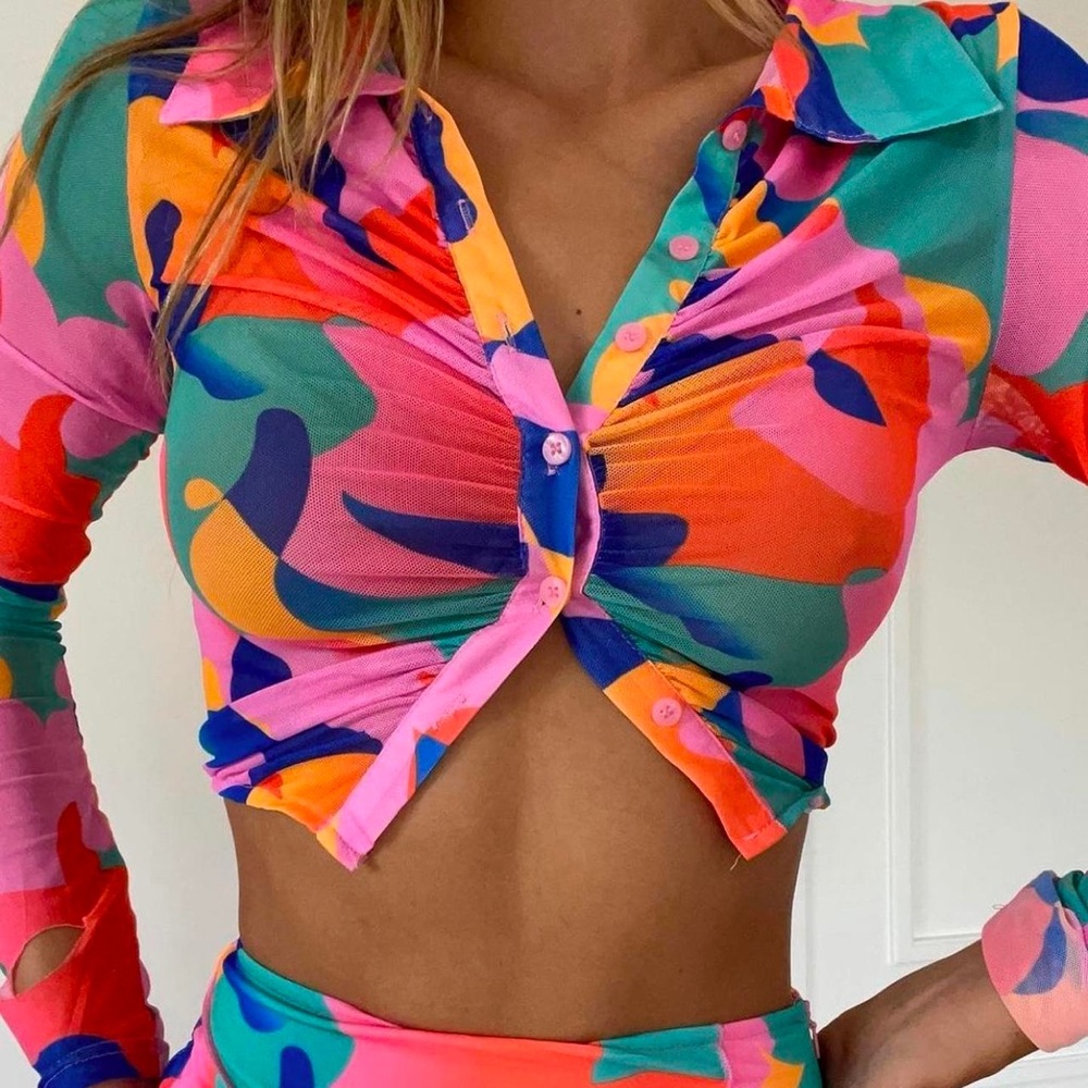 Tiger Mist Florence Multicolored Top